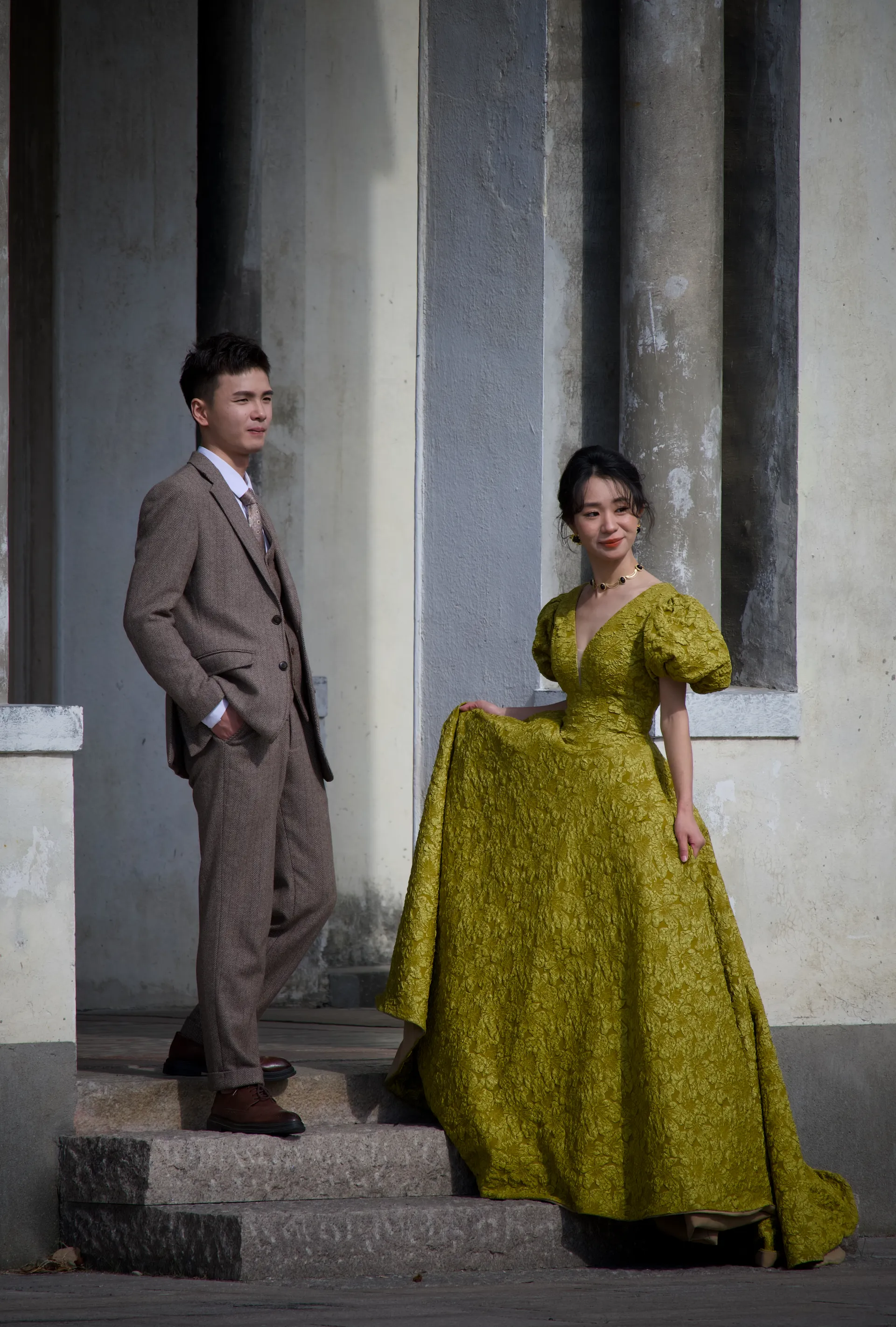 11:37 ｜ 婚纱照新人，这个裙子真的很好看啊谁懂啊